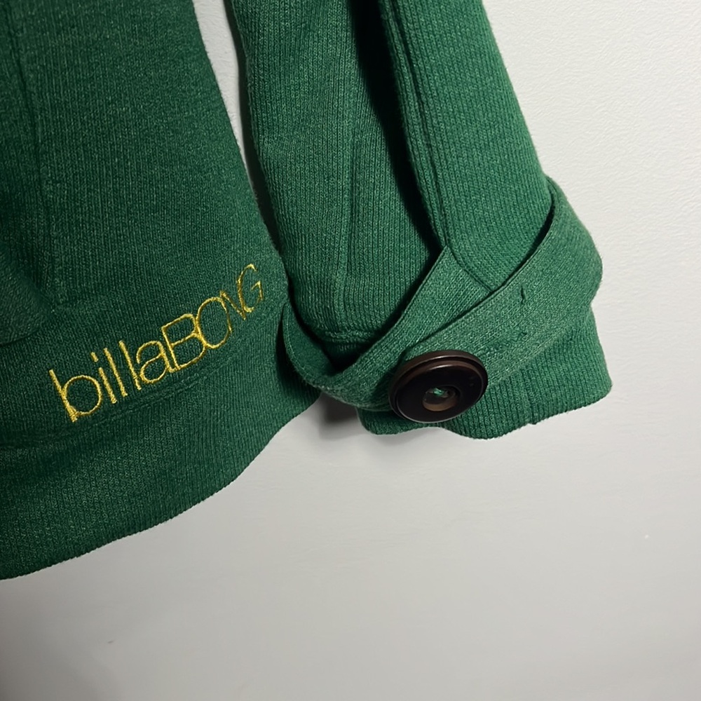 Billabong Green Double-Breasted Jacket - image 2